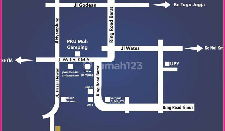 Rumah Murah Sleman Dalam Cluster Dekat Pasar Gamping Villa Sejuk 14