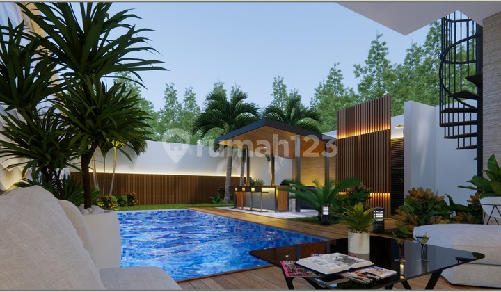 Rumah Jogja Bonus Kolam Renang Pribadi 200 M Jalan Wates Km 8 Gamping