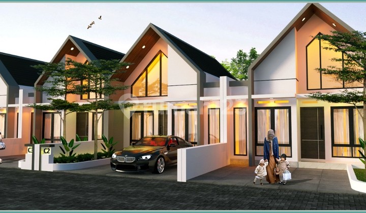 Rumah di Jogja Jalan Wates Km 6 Dalam Cluster Scandinavian 1