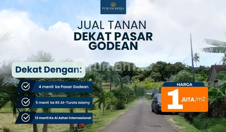 Tanah Kavling Murah Sleman Legalitas SHM Dekat Pasar Godean