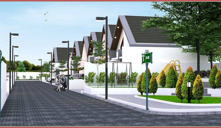 Rumah Dijual Sleman Dalam Cluster 6 Km Ke Malioboro Villa Sejuk 1