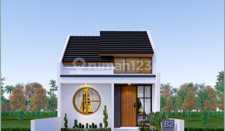 Rumah Jogja Murah Gaya Jepang Area Exit Tol Sentolo Ada Taman Bermain 2