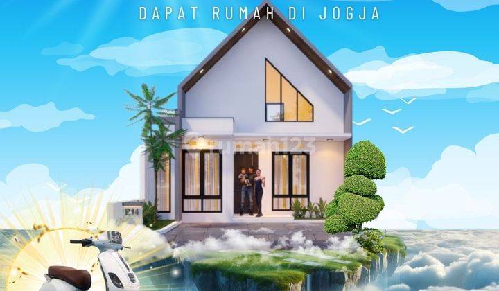 Rumah di Jogja Gratis Motor Listrik Nuansa Villa Sejuk Jalan Wates Km 6 1