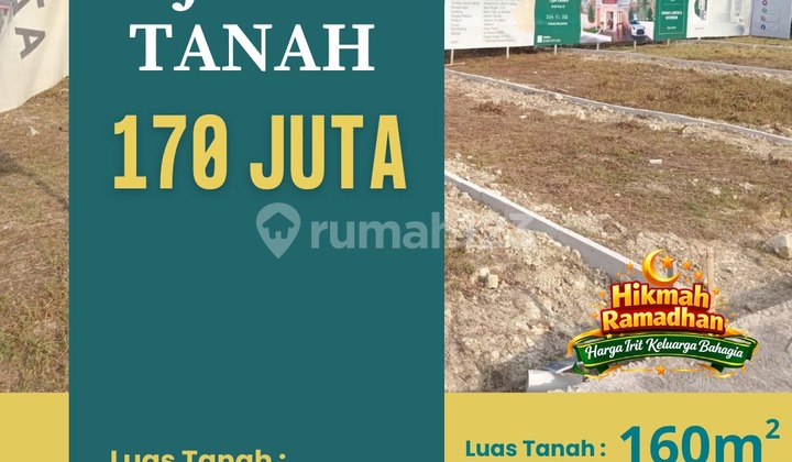 Tanah Murah Bantul Harga 1 Jutaan Akses Lebar Dekat Kampus Umy