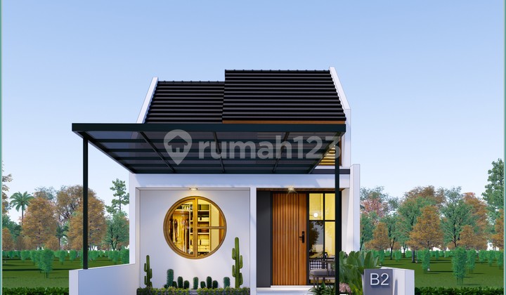 Rumah Murah Jogja Gaya Jepang Jalan Wates Ada Taman Bermain 1