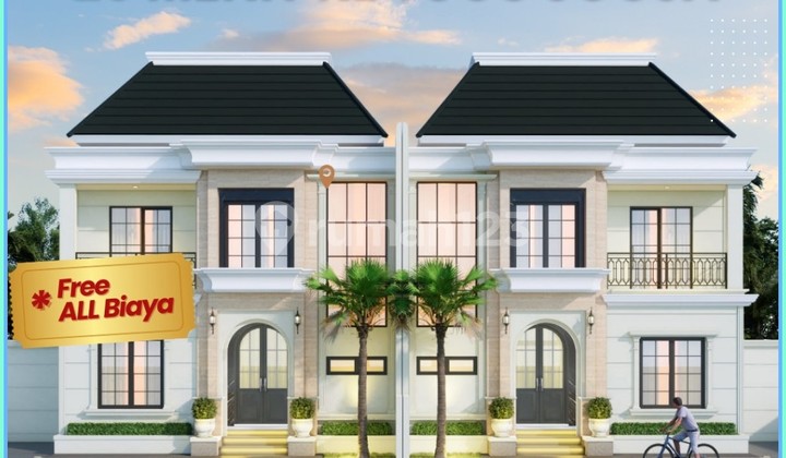 Rumah Mewah 2 Lantai Sleman Godean dengan Private Pool