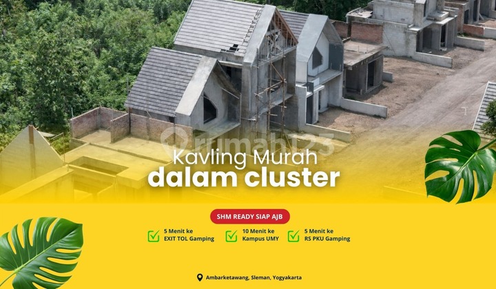 Tanah Murah di Gamping Sleman Dalam Cluster Dekat Kampus Umy Tanah Murah di Gamping Sleman Dalam Cluster Dekat Kampus Umy