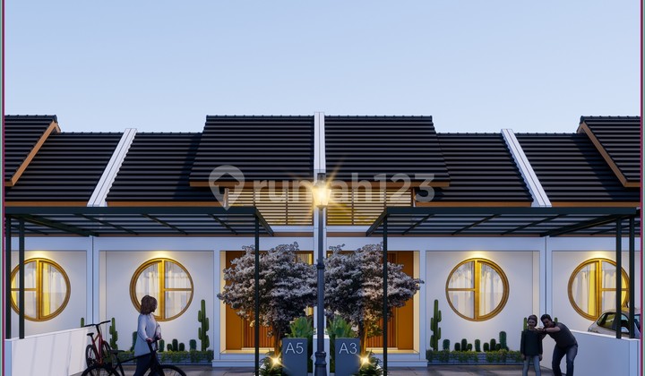 Rumah di Jogja Barat Area Exit Tol Sentolo Desain Jepang Dalam Cluster 2