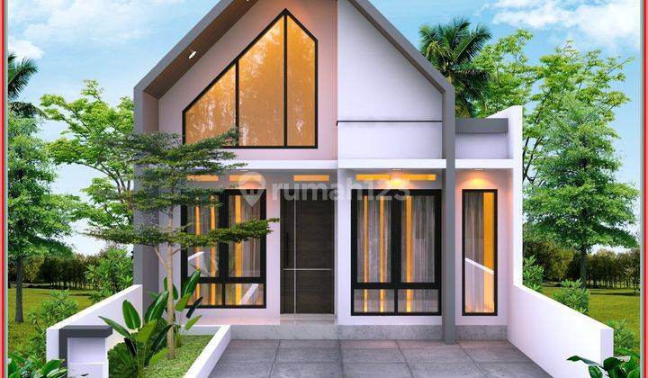 Rumah di Jogja Dalam Cluster Serasa Villa Dekat Pasar Gamping 1