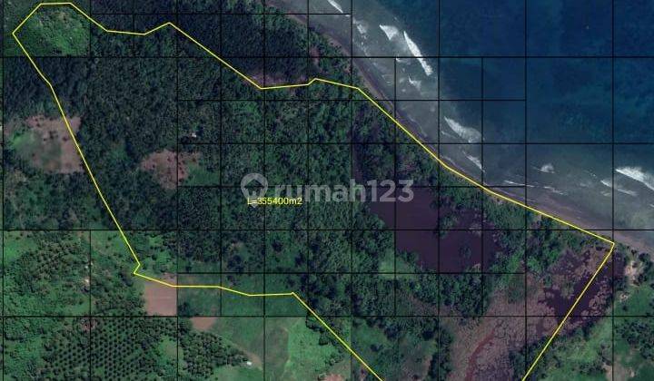 Tanah 38h Pinggir Pantai Likupang Timur ,buat Area Wisata Pantai 1