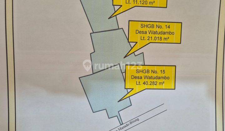 Tanah 7h Banting Harga Depan Spbu Watudambo Buat Investasi Real E 1