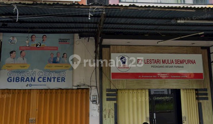 For Rent Shop House on Pumorow Street, Suitable for Cargo Expedition