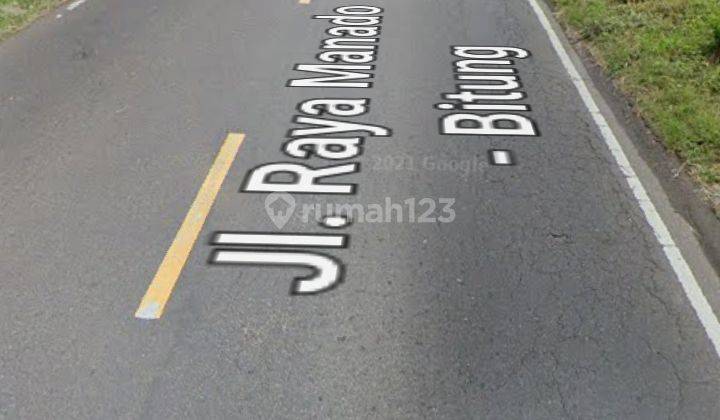 Tanah 3000 m2 jl Manado Bitung desa kaima cocok buat gudang dan industri  6