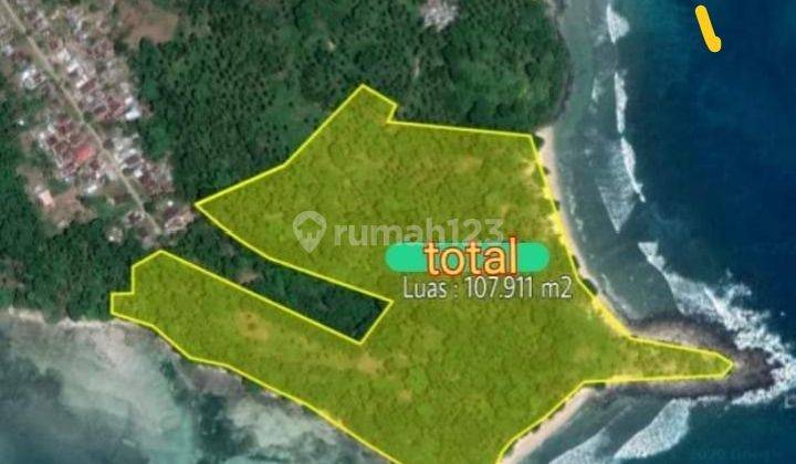 Tanah 10,7hektar di kawasan  khusus pulisan di Desa kalinaun  1