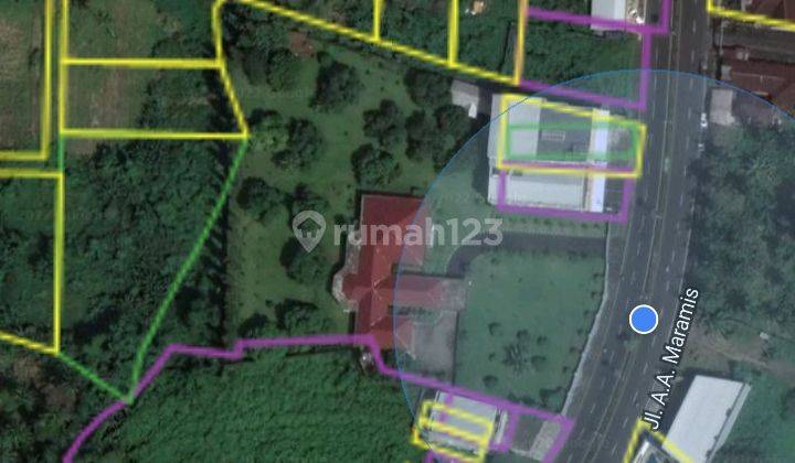 Tanah 683m2 jl AA Maramis cocok buat kantor dan hotel  4