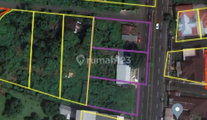 Tanah 683m2 jl AA Maramis cocok buat kantor dan hotel  5