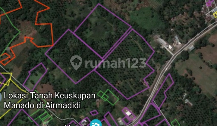 Tanah 23h di jl SBY Minahasa Utara cocok buat gudang distributor  4
