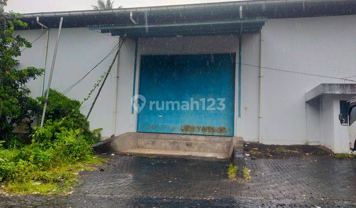 Gudang 552m2 di maumbi disewakan cocok buat distributor  cargo  1