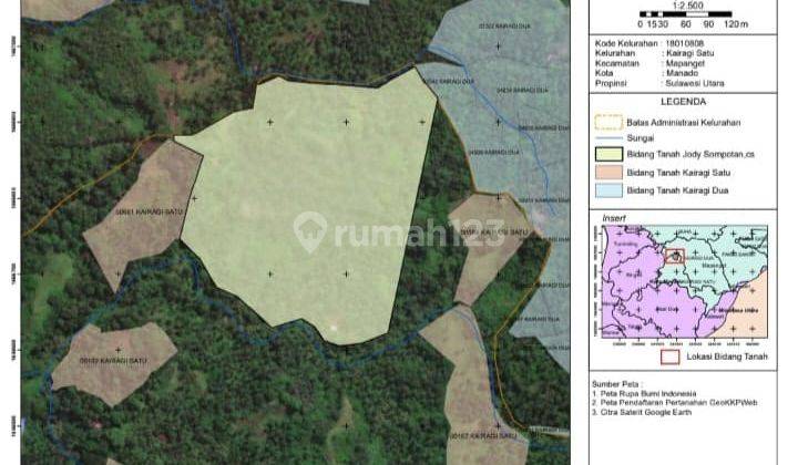 Tanah di kairagi dekat citra land harga miring  1