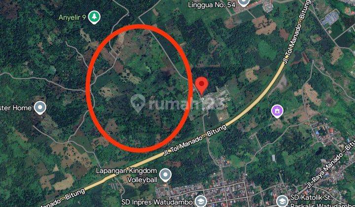 Tanah 7 H Di Watudambo Dekat Kawasan Ekonomi Khusus Bitung  1