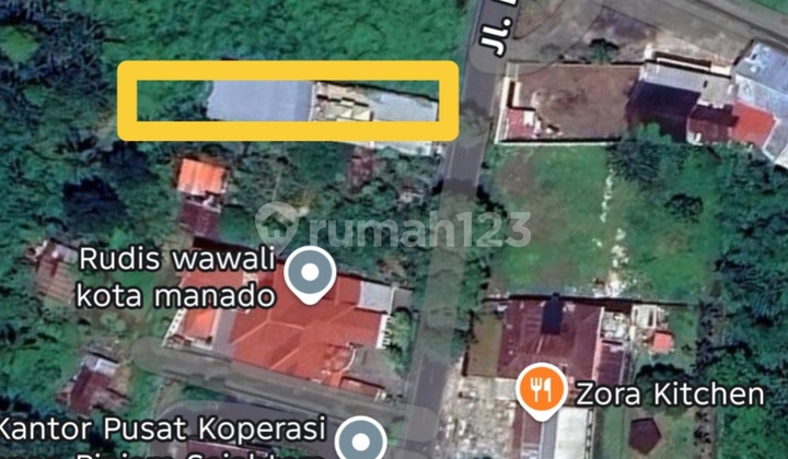 Tanah 1000m2 Jl Pumorouw Cocok Buat Kantor Dan Usaha 1
