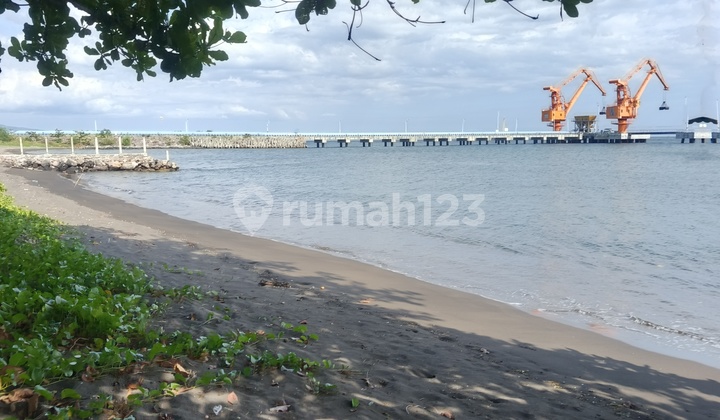 Tanah 2 Hektar Pinggir Pantai Cocok Buat Pelabuhan Area Wisata
