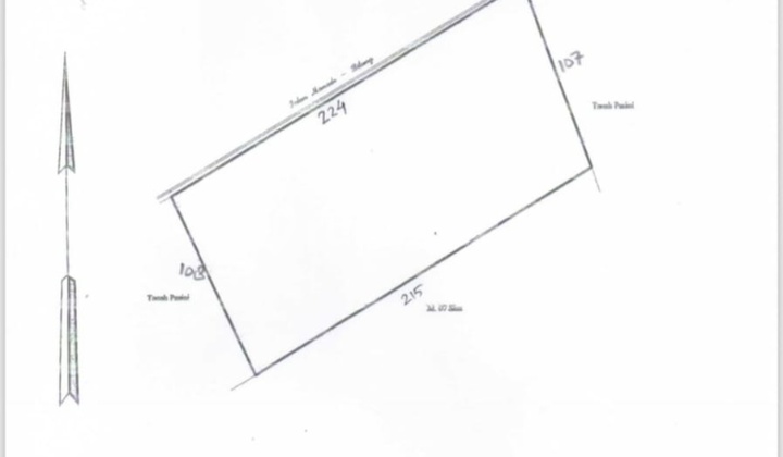 Tanah2,8h Di Pinggir Jl Kauditan Watudambo Pas Buat Industri