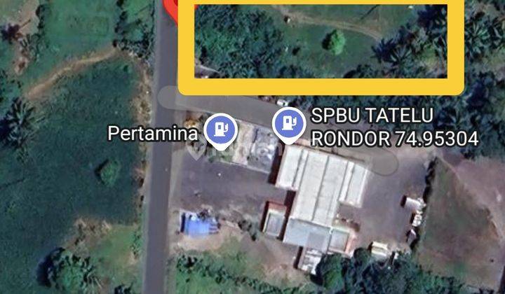 Tanah 6999m2 Samping Spbu Tatelu Rondor Cocok Buat Usaha  1