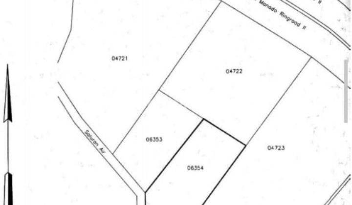 Tanah 6994m2 di ring road 2 dekat grand kawanua harga miring  1