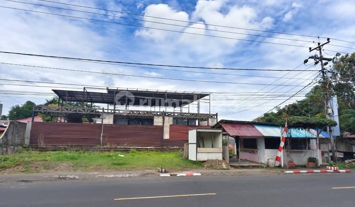 Land 1226m2 On the Side of Tomohon City Main Road, Perfect for Cargo Showroom