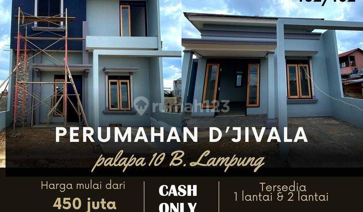 Perumahan Minimalis Modern Di Gunung Terang Bandar Lampung 1