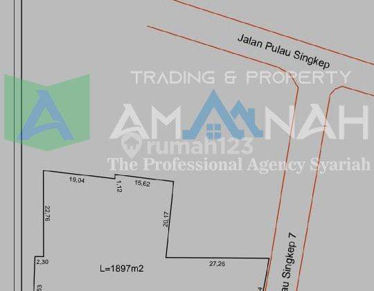Tanah Murah 1900m Pinggir Jalan Singkep Sukarame Bandar Lampung 3