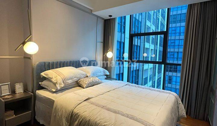 kamar tidur apartment mewah di kuningan 3+1