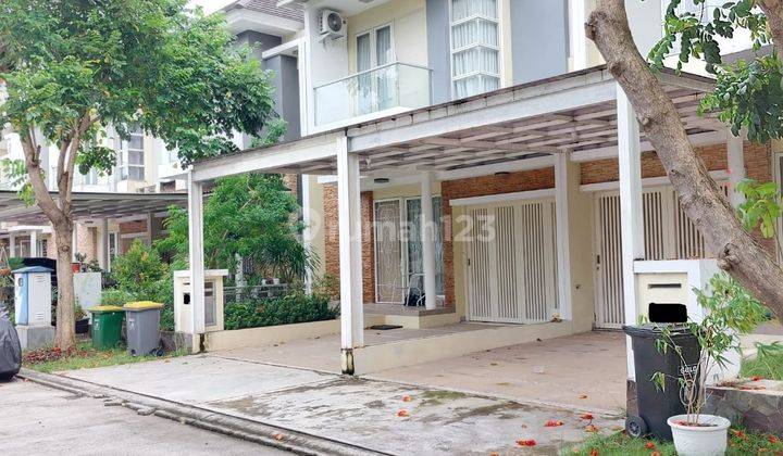 Rumah.dalam Cluster Fasilitas Kolam Renang Dan Taman Besar di Asera One West 2