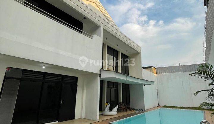 Rumah Siap Huni Baru Renov Luxury Marble Mansion In Kemang Bangka 1