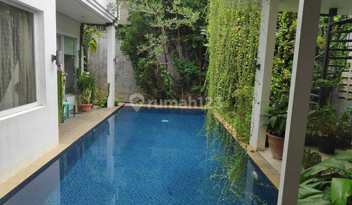 Rumah Siap Huni Suasana Asri Di Kemang Timur Dgn Private Pool 2