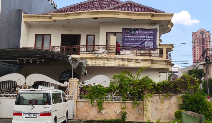 For Sale Cheap Commercial Hook House on Raya Darmo Permai Surabaya