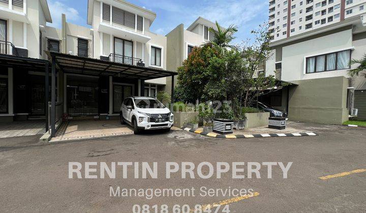 For Rent Townhouse Cosmo Park Thamrin City 4 Bedrooms Furnished 1