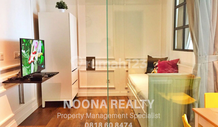 For Rent Apartment Kemang Village Studio Middle Floor Furnished 2