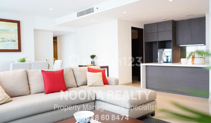 Sewa Apartemen Casa Domaine 2 Bedroom Lantai Tengah Furnished