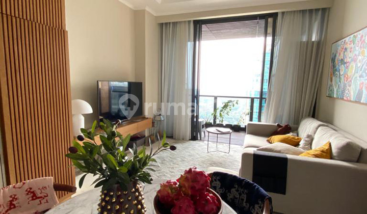 Sewa Apartemen District 8 Senopati 1 Bedroom Lantai Tinggi 2