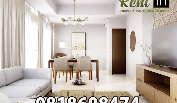 Sewa Apartemen Branz Simatupang 3 Bedroom Lantai Tinggi Furnished 2