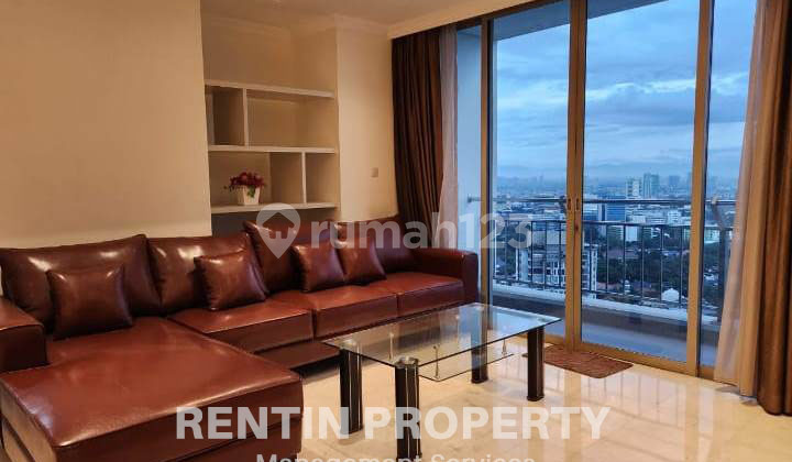 For Rent Apartment Sudirman Mansion 3 Bedrooms High Floor Furnished 2