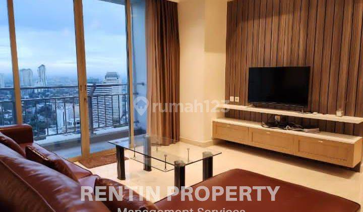 For Rent Apartment Sudirman Mansion 3 Bedrooms High Floor Furnished 1