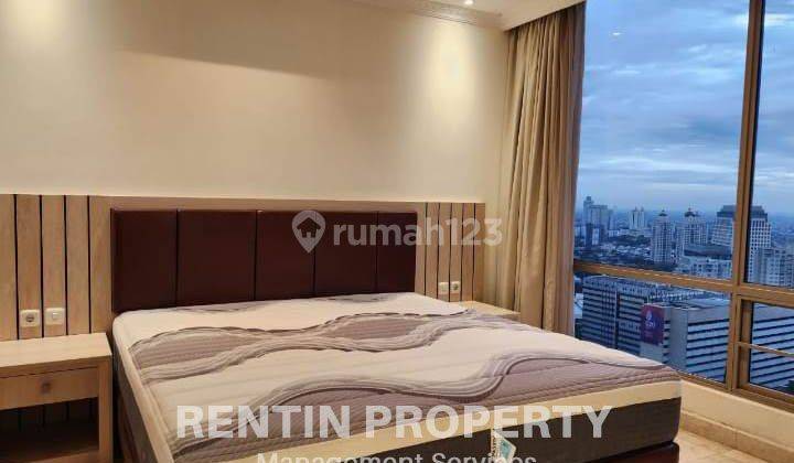 For Rent Apartment Sudirman Mansion 3 Bedrooms High Floor Furnished 4