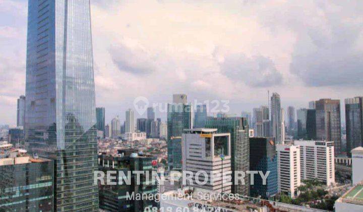 Sewa Apartemen Sahid Sudirman 2 Bedroom Lantai Tinggi Furnished 12