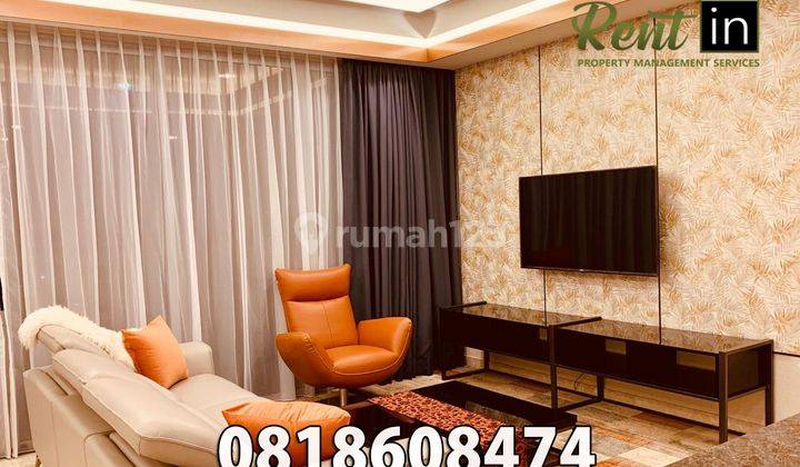 Sewa Apartemen Anandamaya Residence 3 Bedroom Lantai Rendah Furnished 1