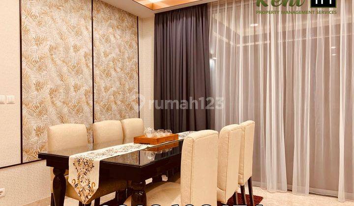 Sewa Apartemen Anandamaya Residence 3 Bedroom Lantai Rendah Furnished 4