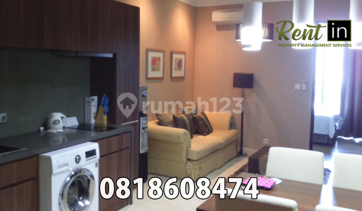Sewa Apartemen Residence 8 Senopati 2 Bedroom Furnished Lantai Tengah 3