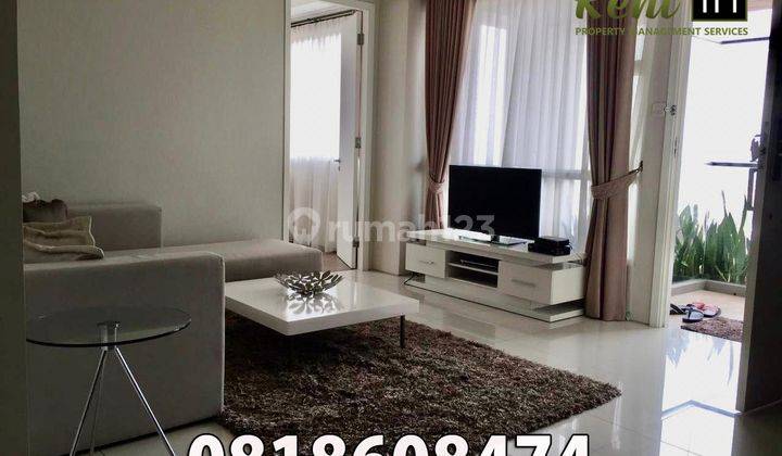 Sewa Apartemen 1 Park Residence 2 Bedroom Lantai Tinggi Furnished 1